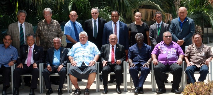 Pacific ACP Leaders' Meeting, Family Photo